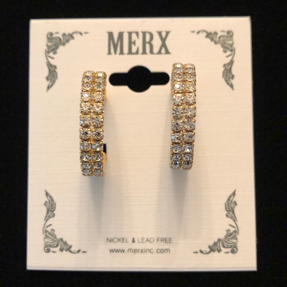 Crystal Hoops